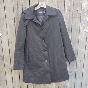 Lauren Ralph Lauren Black Trench Coat for Women